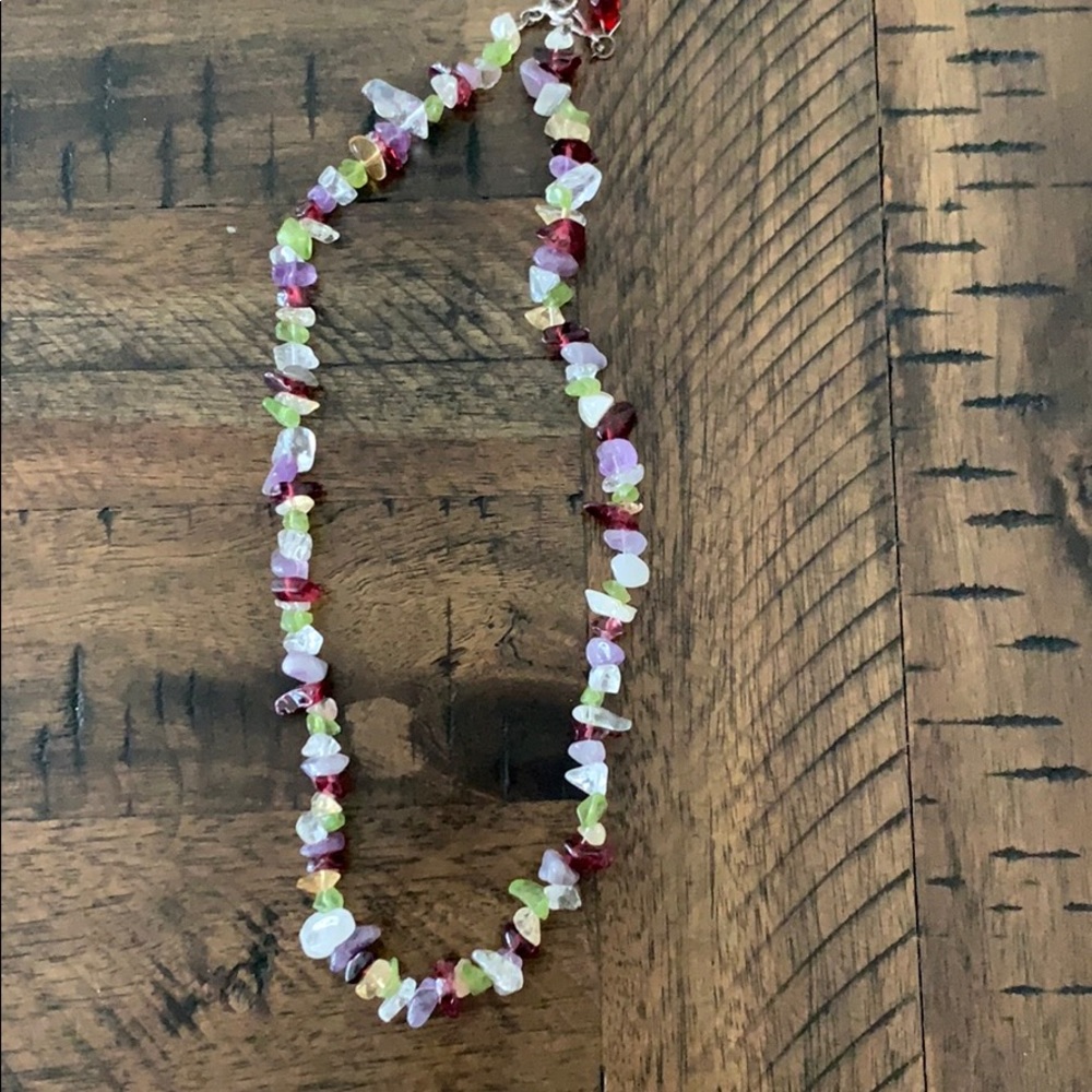 Amethyst sea glass necklace BOGO FREE